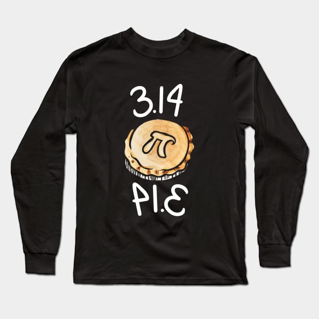 Pi pie Long Sleeve T-Shirt by bubbsnugg